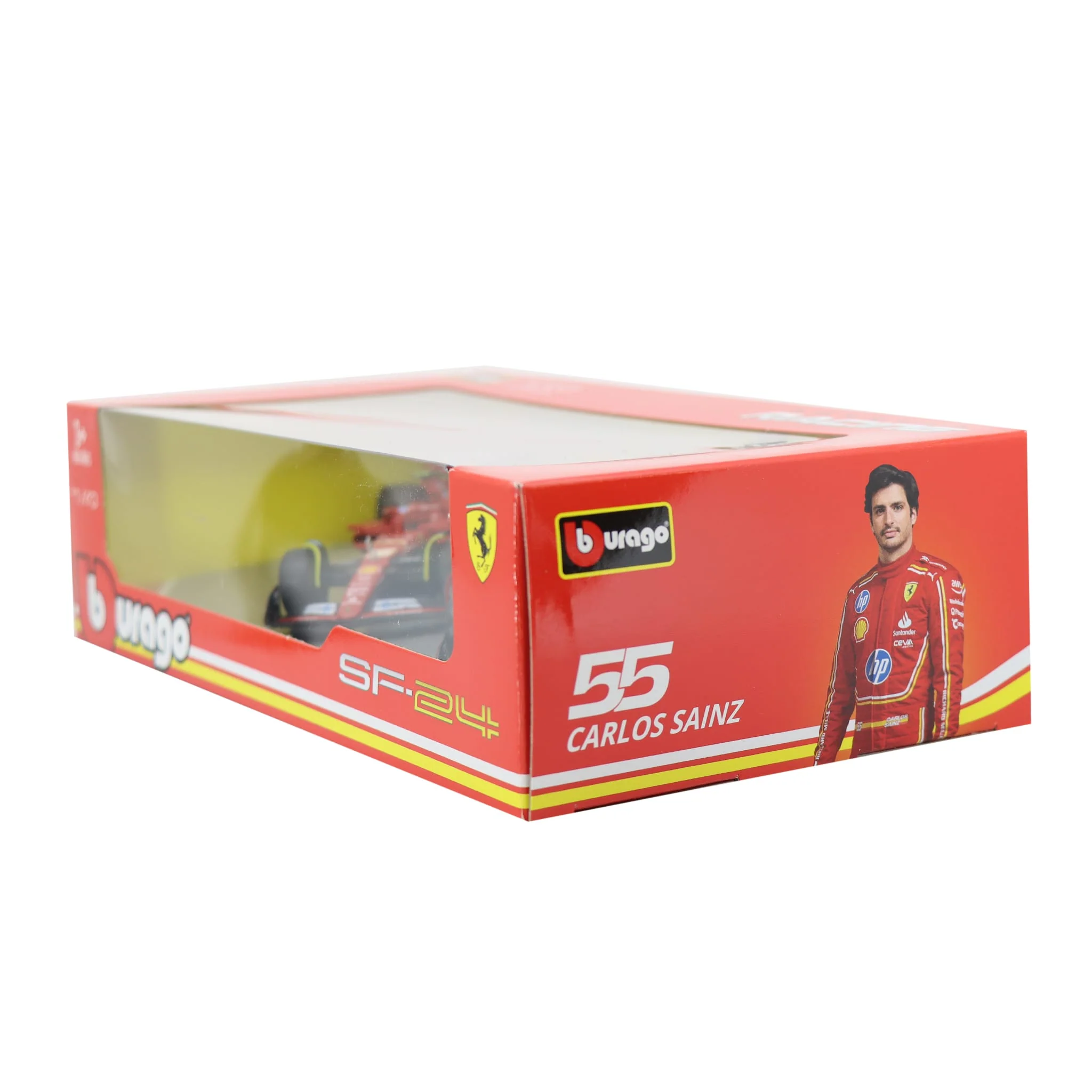 Ensemble de 2 Modèles Voitures SF24 - Charles Leclerc / Carlos Sainz - Image 3