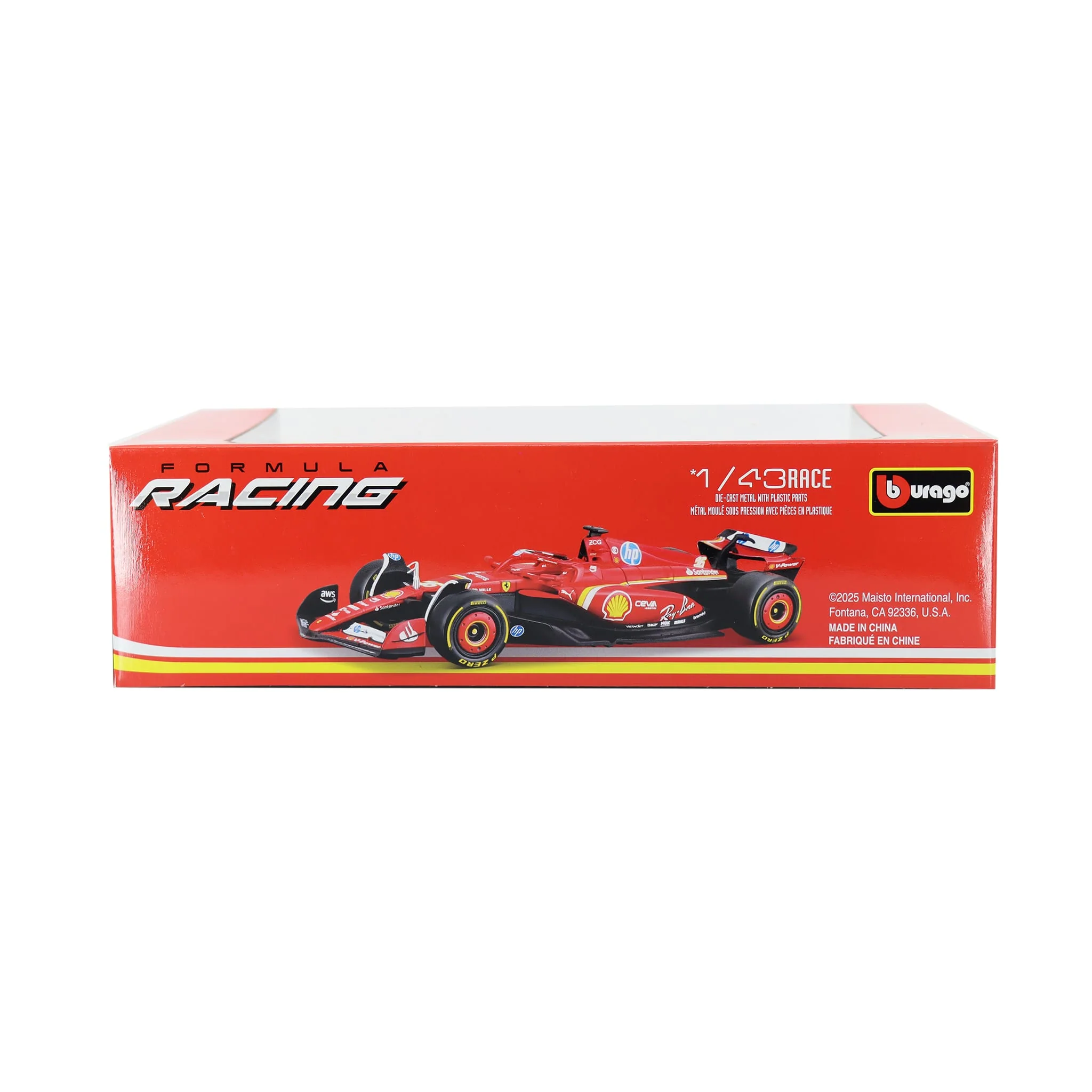 Ensemble de 2 Modèles Voitures SF24 - Charles Leclerc / Carlos Sainz - Image 4