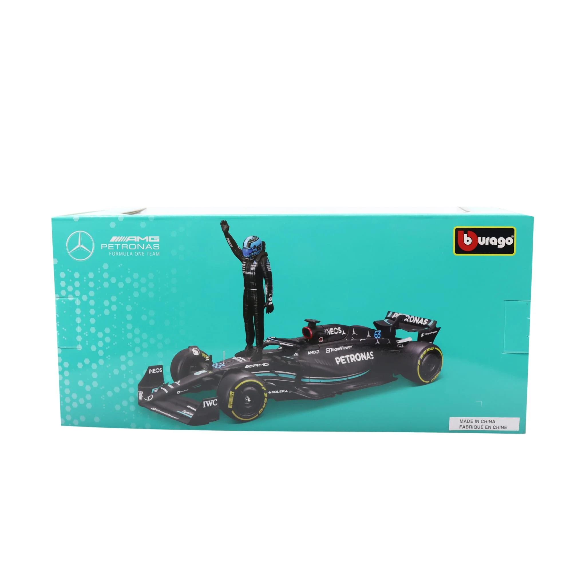 Race F1® Mercedes-AWG W14 E Performance - Voiture et Figurine - Image 2