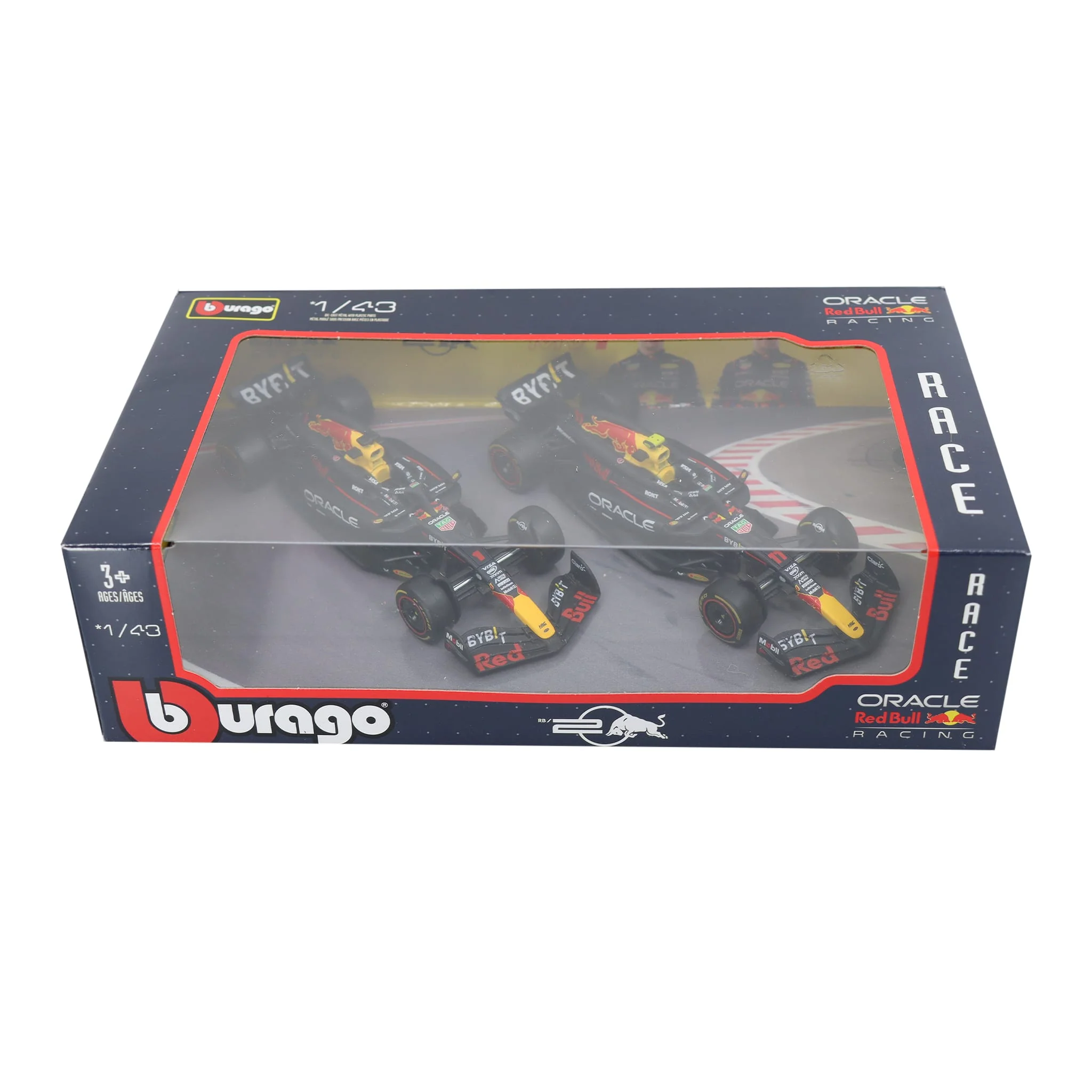 Ensemble de 2 Modèles Voitures  F1® - Max Verstappen / Sergio pérez